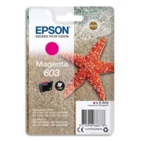 EPSON Cartouche Jet d'Encre Magenta "Etoile de Mer'' 603 - C13T03U34010