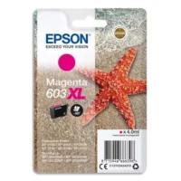EPSON Cartouche Jet d'Encre Magenta XL "Etoile de Mer'' 603 - C13T03A34010