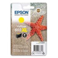 EPSON Cartouche Jet d'Encre Yellow XL "Etoile de Mer'' 603 - C13T03A44010