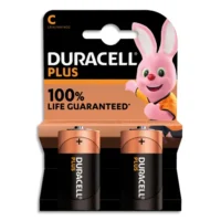 DURACELL Piles alcalines AA Plus 100%, 1,5V LR6 MN1500, lot de 12 piles