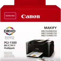 CANON Pack de 4 cartouches jet d'encre PGI-1500 noir cyan magenta jaune 9218B005