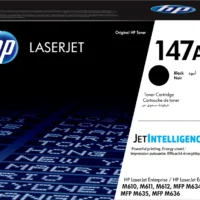 HP Cartouche de toner 147A noir W1470A
