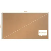 NOBO Tableau d'affichage en liège Impression Pro - 1200 x 900 mm - 1915231