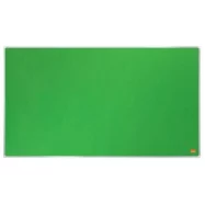 NOBO Tableau d'affichage Widescreen en feutre Impression Pro - 710 x 400 mm - vert - 1915424