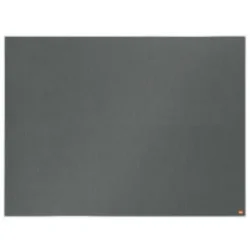 NOBO Tableau d'affichage en feutre Impression Pro - 1200 x 900 mm - gris - 1915221