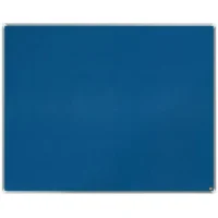 NOBO Tableau d'affichage en feutre Premium Plus - 1500 x 1200 mm - bleu - 1915191