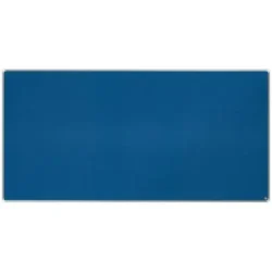 NOBO Tableau d'affichage en feutre Premium Plus - 2400 x 1200 mm - bleu - 1915193