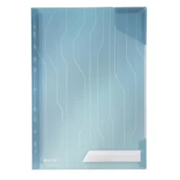 LEITZ Sachet de 5 pochettes Combifile (pochette/chemise) A4 polypropylène 20/100eme grainé. Coloris bleu