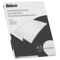 IBICO Basics Standard Paquet de 100 Pochettes plastification A3 2 x 125 microns 627313