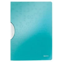 LEITZ Chemise à clip COLORCLIP WOW en polypropylène opaque 5/10eme. Coloris menthe