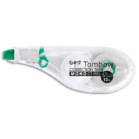TOMBOW Roller de correction latéral MONO YSE4 ergonomique 4,2mm x 12m, rapide, propre et précis