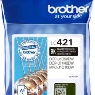 BROTHER Cartouche jet d'encre noir LC421BK