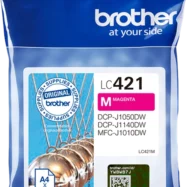 BROTHER Cartouche jet d'encre magenta LC421M