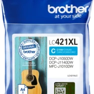 BROTHER Cartouche jet d'encre cyan XL LC421XLC
