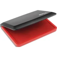 COLOP Tampon encreur pour appareils manuels. Dimensions : 11 x 7 cm. Coloris rouge