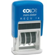 COLOP Dateur formule bicolore RECU LE - Printer Mini S 160 L4 à encrage auto. Hauteur caractères 4mm