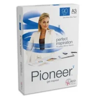 ANTALIS Ramette de 500 feuilles PIONEER A3 90g, papier sans chlore extra Blanc CIE 172 420541
