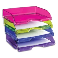 CEP Corbeille à courrier à l' italienne 135/2H HAPPYde coloris Rose / indien 26 x 6,9 x 35,1 cm