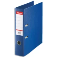 ESSELTE Classeur à levier Standard, A4, 7,5 cm, PP, bleu foncé