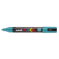 POSCA MARKER Marqueur pointe conique moyenne, à base d'eau, encre à pigmentation Vert Emeraude