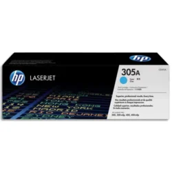 HP 305A CE411A Toner Cyan Authentique pour HP Color LaserJet Pro M351 / M375 / M451 / M475