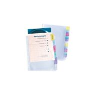 Oxford Pochettes perforées intercalaires, A4+, 12 positions