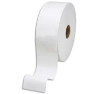 Colis de 12 Mini rouleaux de Papier toilette Jumbo 2 plis L150m Largeur 19 cm Blanc