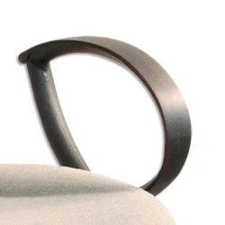 Paire d'accoudoirs fixes Noirs pour sièges Ergo Lign