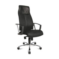 Fauteuil de direction "High Sit up", noir