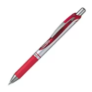 PENTEL Stylo à bille energel rétractable 0.7mm Rouge BL77
