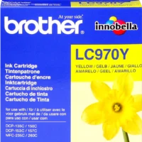 BROTHER Cartouche Jet d'encre Jaune LC970Y