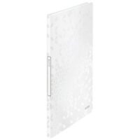 LEITZ Protège-documents WOW, A4, PP, 20 pochettes, blanc