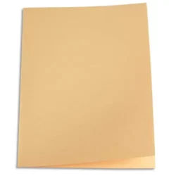 PERGAMY Paquet de 100 chemises carte 170 grammes coloris Bulle