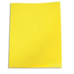 Paquet de 250 sous-chemises papier 60 grammes coloris Jaune vif PERGAMY
