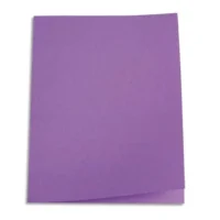 Paquet de 250 sous-chemises papier 60 grammes coloris Lilas PERGAMY