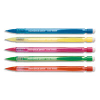 Porte-mines jetables 5 couleurs assortis translucides