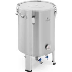 Cuve de fermentation - 60 l - 0 - 40 °C - Acier inoxydable
