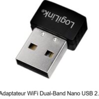 LogiLink Adaptateur WiFi Dual-Band Nano USB 2.0, 433 MBit/s