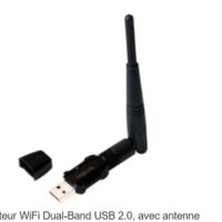 LogiLink Adaptateur WiFi Dual-Band USB 2.0, avec antenne