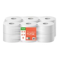 PH gaufré blanc Ecolabel MINI JUMBOPUR 180m Dailyk Green - 12 rlx