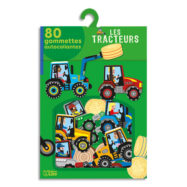 LITO DIFFUSION Boîte de 80 gommettes les machines agricoles