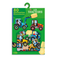 LITO DIFFUSION Boîte de 80 gommettes les machines agricoles