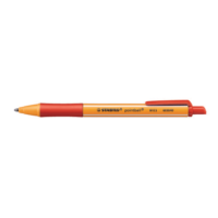 STABILO pointball stylo-bille rétractable - Rouge