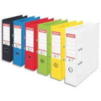 ESSELTE Classeur à levier N°1 POWER, A4, 7,5 cm, PP, assorti de couleurs