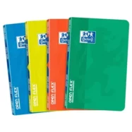 OXFORD Carnet OPEN FLEX piqûre 96 pages 9x14cm petits carreaux 5x5. Couverture polypro