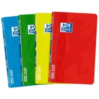 OXFORD Carnet OPEN FLEX piqûre 96 pages 11x17cm petits carreaux 5x5. Couverture polypro
