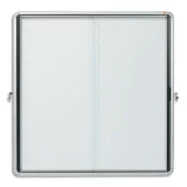 NOBO Vitrine d'affichage Premium Plus, magnétique, intérieur, surface d'affichage 27 x A4, 1902572