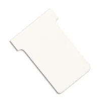 NOBO Etui de 100 fiches T en carton, 170 g/m2, indice 3, blanc