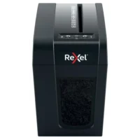 REXEL Destructeur Secure X6-SL détruit 6 feuilles, coupe croisée, sécurité P-4, corbeille 10L 2020125EU