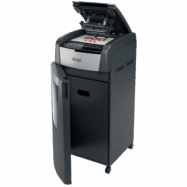 REXEL Destructeur de documents Optimum Auto+ 600X P-4,coupe croisée,4x36mm,600 feuilles,110 l,2020600XEU
